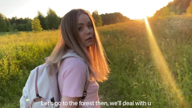 Ебливый лесник дрочит на порядок в лесу - 4